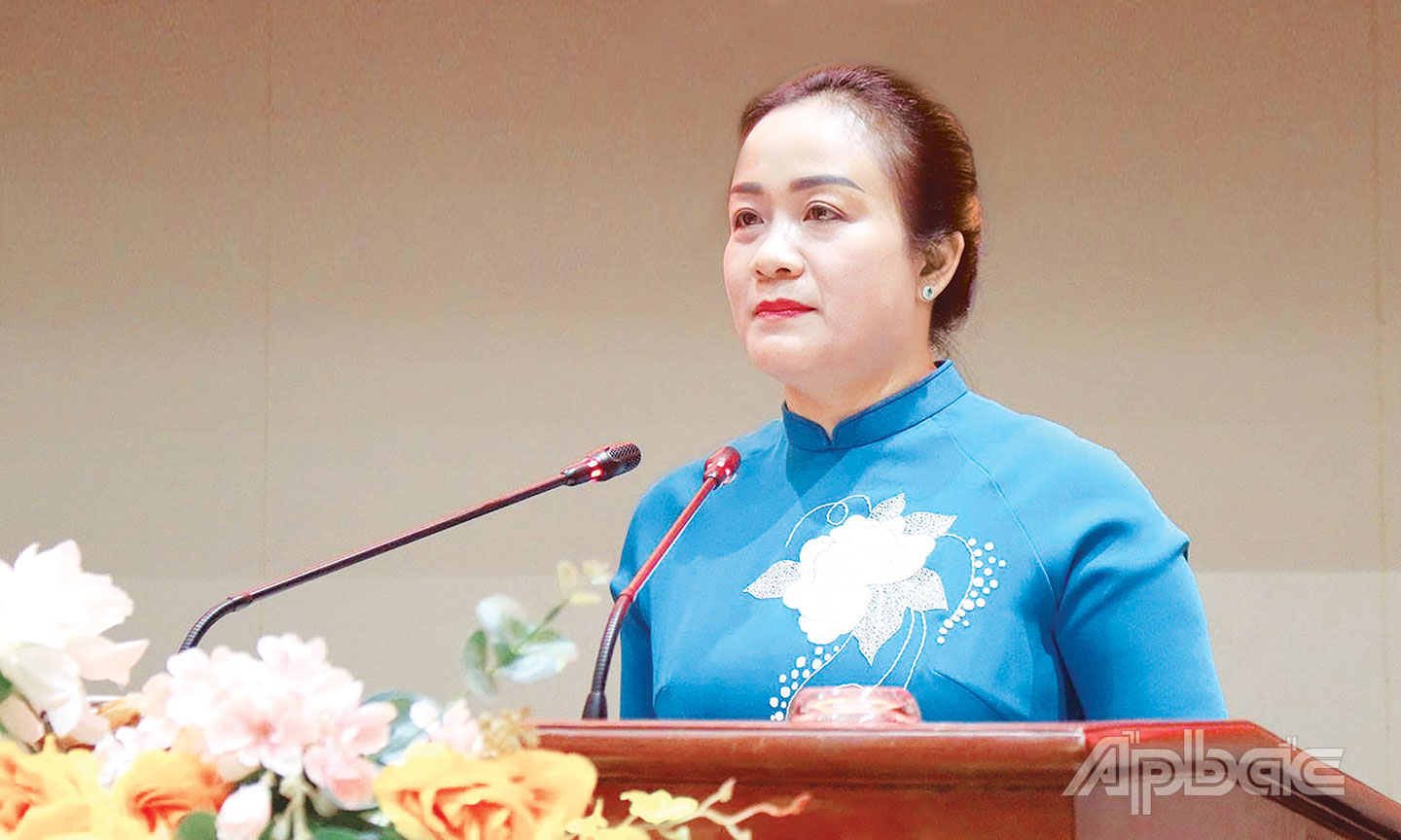 Đồng chí Nguyễn Hải Trâm.