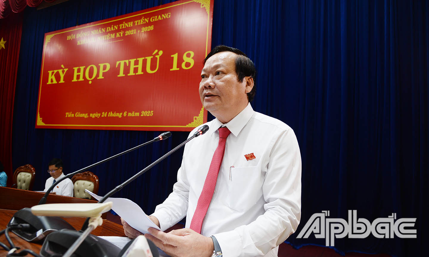 Đồng chí Nguyễn Hữu Lợi