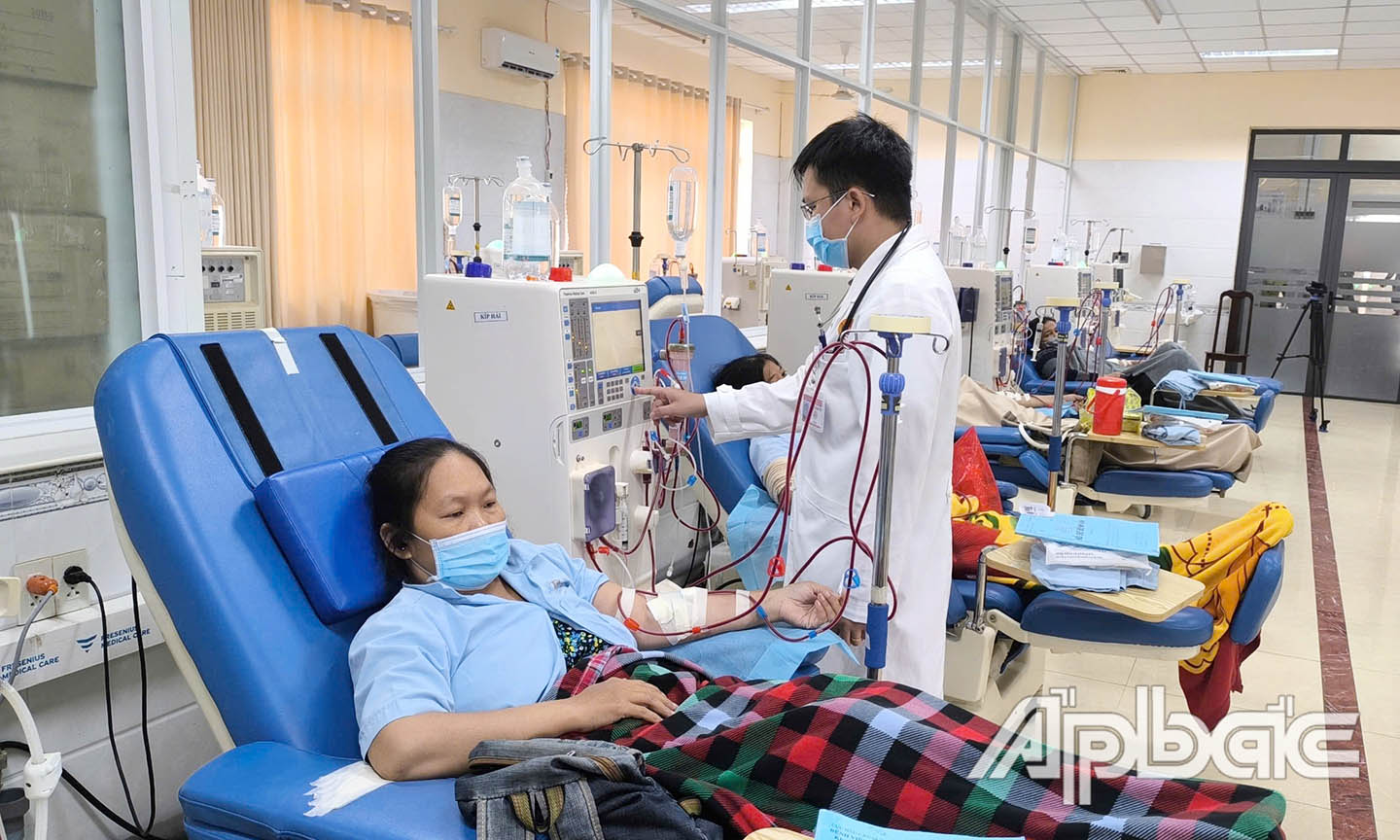 Thận lọc máu là một trong trung tâm hàng đầu khu vực Đồng bằng sông cửu long.