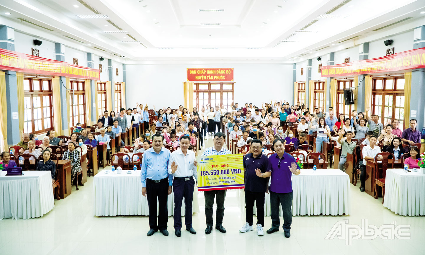 TGB thực hiện chương trình thiện nguyện “Cho đi là còn mãi” tại huyện Tân Phước.