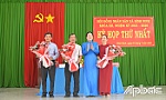 Kỳ họp thứ 1 HĐND xã Bình Ninh khóa XII thành công tốt đẹp