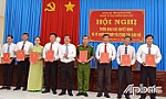 Xã Lương Hòa Lạc công bố các quyết định về tổ chức bộ máy và công tác cán bộ