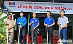 Đồng Tháp: Khởi công 3 căn Nhà Nhân ái