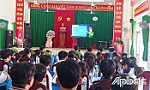 Xã Chợ Gạo: Nâng cao nhận thức phòng, chống tội phạm và vi phạm pháp luật cho đoàn viên, học sinh