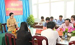 Phó Bí thư Thường trực Tỉnh ủy Đồng Tháp Nguyễn Hải Trâm làm việc với Ban Tuyên giáo và Dân vận Tỉnh ủy