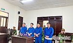 Gần 10 năm tù giam cho 4 đối tượng mua bán trái phép chất ma túy