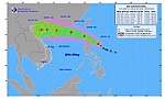 Bão Wipha đang tiến vào Biển Đông, biển động rất mạnh