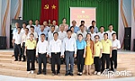 Ủy ban MTTQ xã An Thạnh Thủy: Công bố các quyết định về công tác tổ chức và cán bộ
