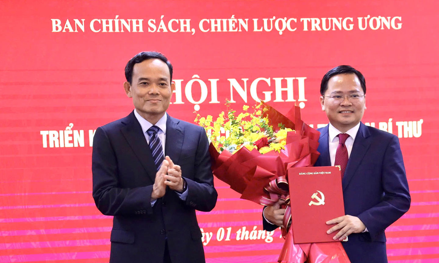 Ông Nguyễn Anh Tuấn, Nguyễn Đức Hiển làm Phó Ban Chính sách, chiến lược Trung ương