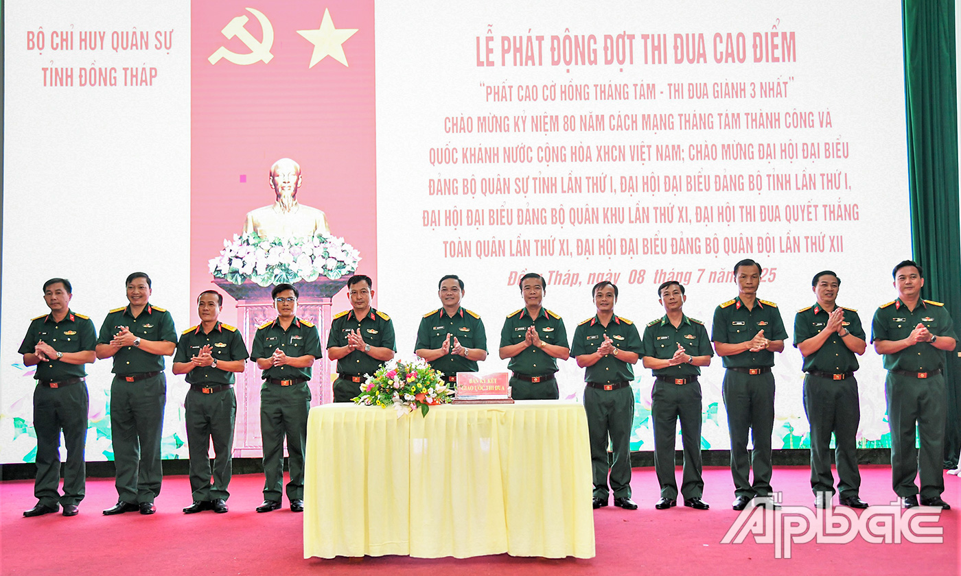 Phát động đợt thi đua cao điểm 