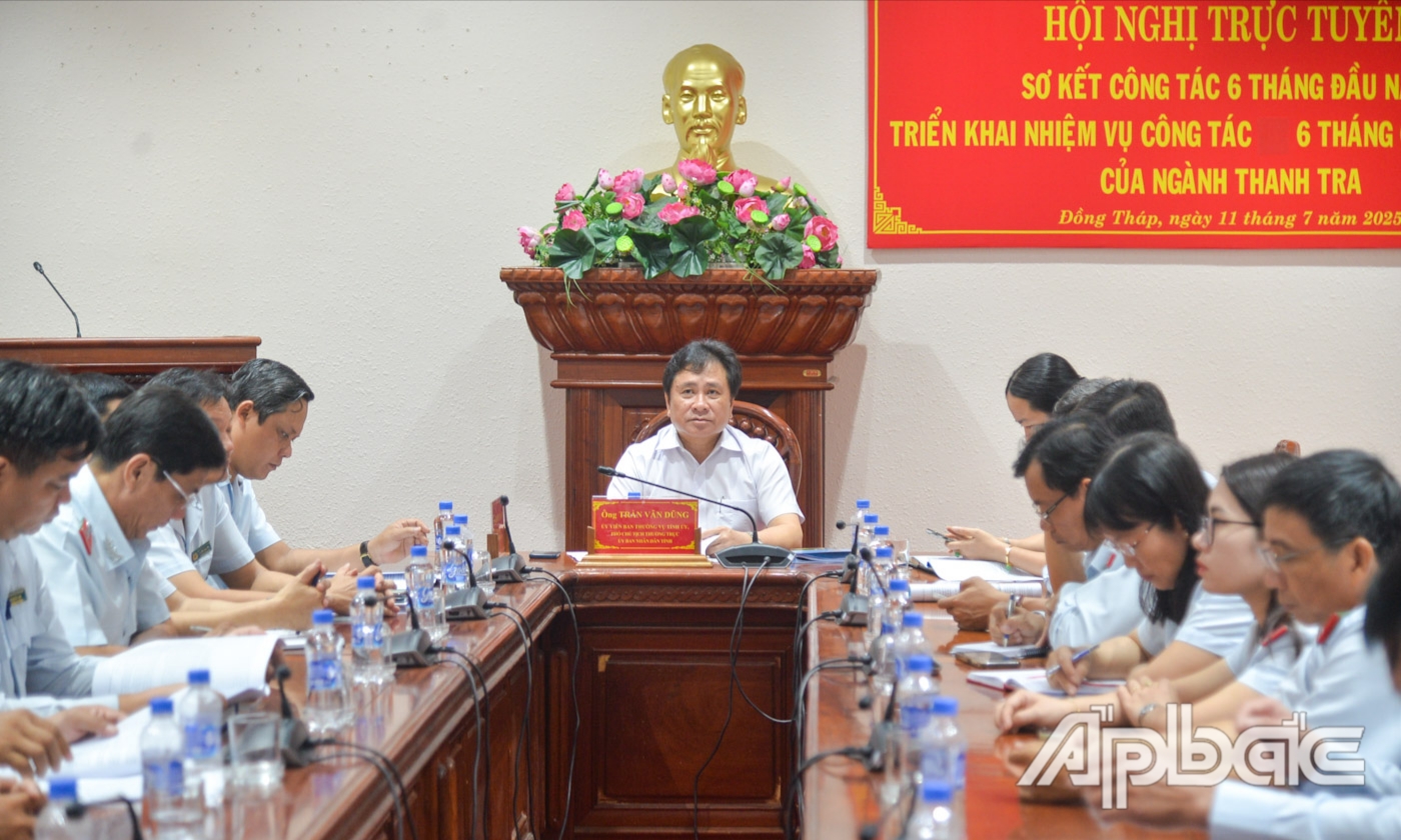Ngành Thanh tra đẩy mạnh kỷ cương, hiệu quả, quyết liệt xử lý vi phạm