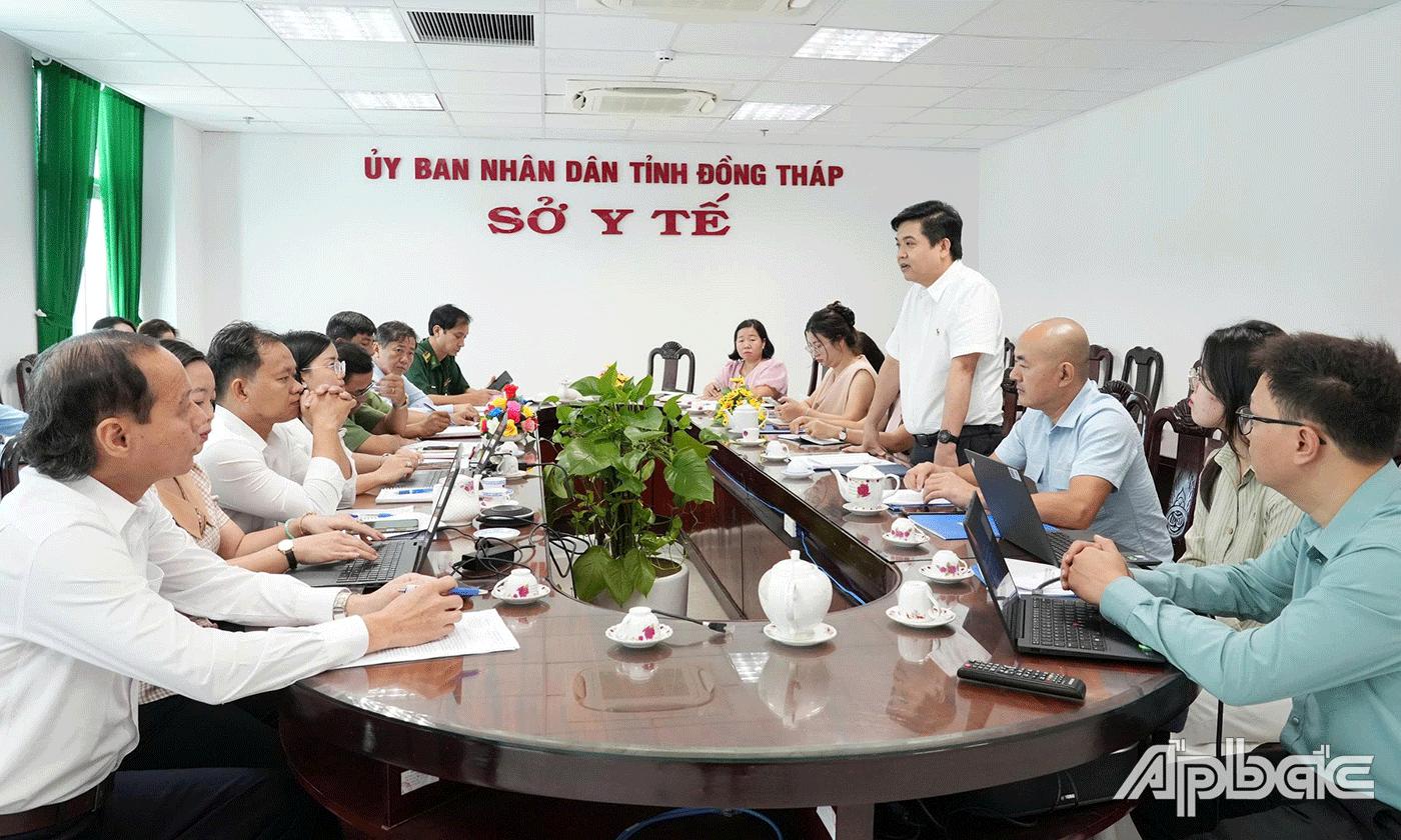 Tăng cường năng lực chuẩn bị và ứng phó khẩn cấp y tế công cộng tại tỉnh Đồng Tháp