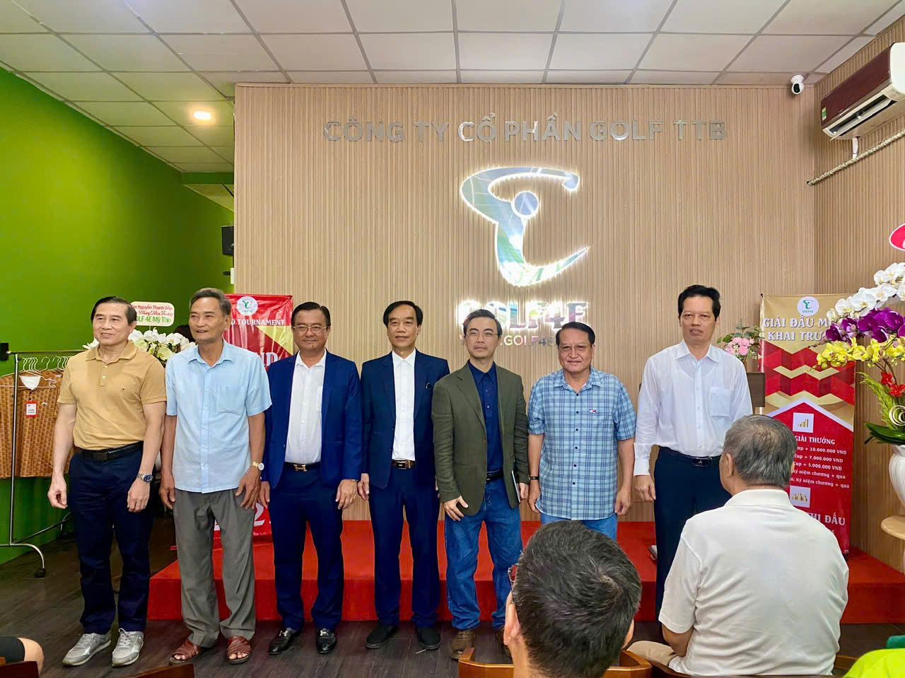 lễ khai trương phòng tập golf công nghệ 3D tại phường Mỹ Tho, tỉnh Đồng Tháp