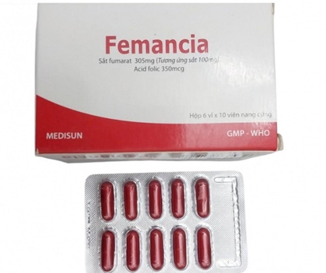 Cục Quản lý Dược yêu cầu Công ty cổ phần dược phẩm Me Di Sun thu hồi thuốc Femancia...