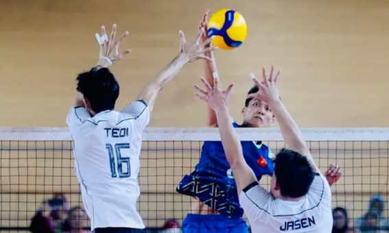 Đội tuyển bóng chuyền nam Việt Nam cải thiện vị trí sau giải SEA V.League 2025. Ảnh: SEAVLEAGUE