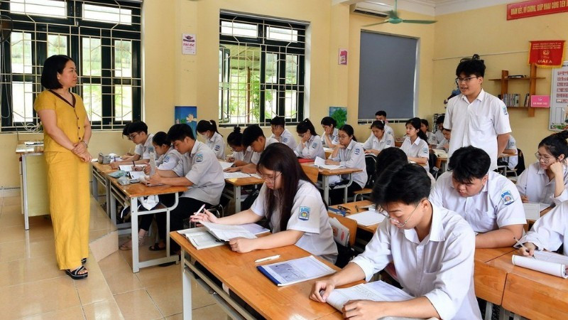 Nhà giáo được hưởng nhiều chính sách hỗ trợ từ 1-1-2026, theo Luật Nhà giáo 2025. (Ảnh: TTXVN)
