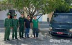 Bộ đội Biên phòng tỉnh Đồng Tháp bàn giao một cá thể rái cá quý hiếm