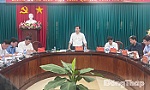 Tỉnh ủy Đồng Tháp duyệt văn kiện Đại hội Đảng bộ xã Gia Thuận và Mỹ Thiện