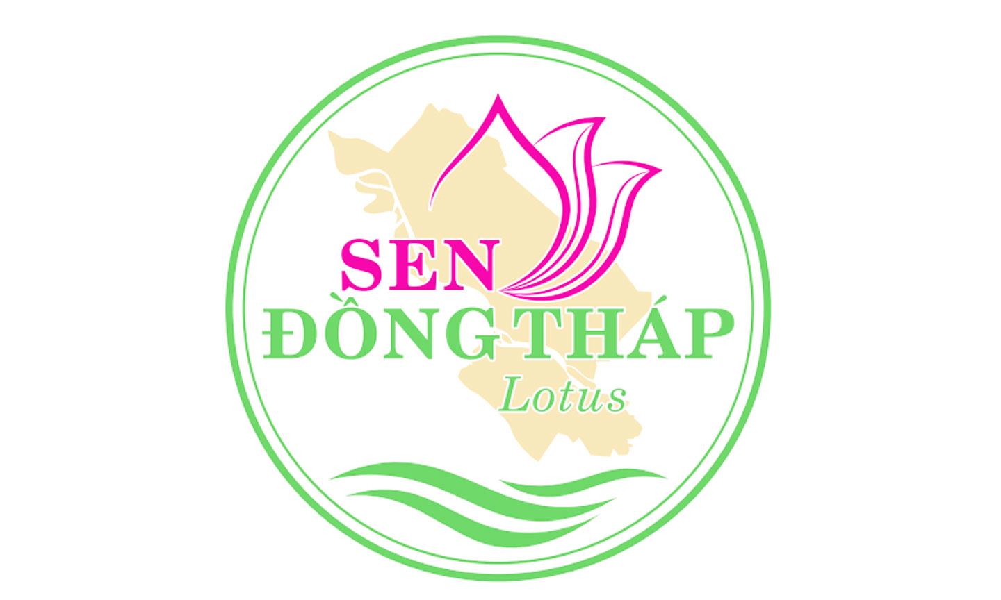 Logo (biểu tượng) của CDĐL “Đồng Tháp” cho sản phẩm sen.