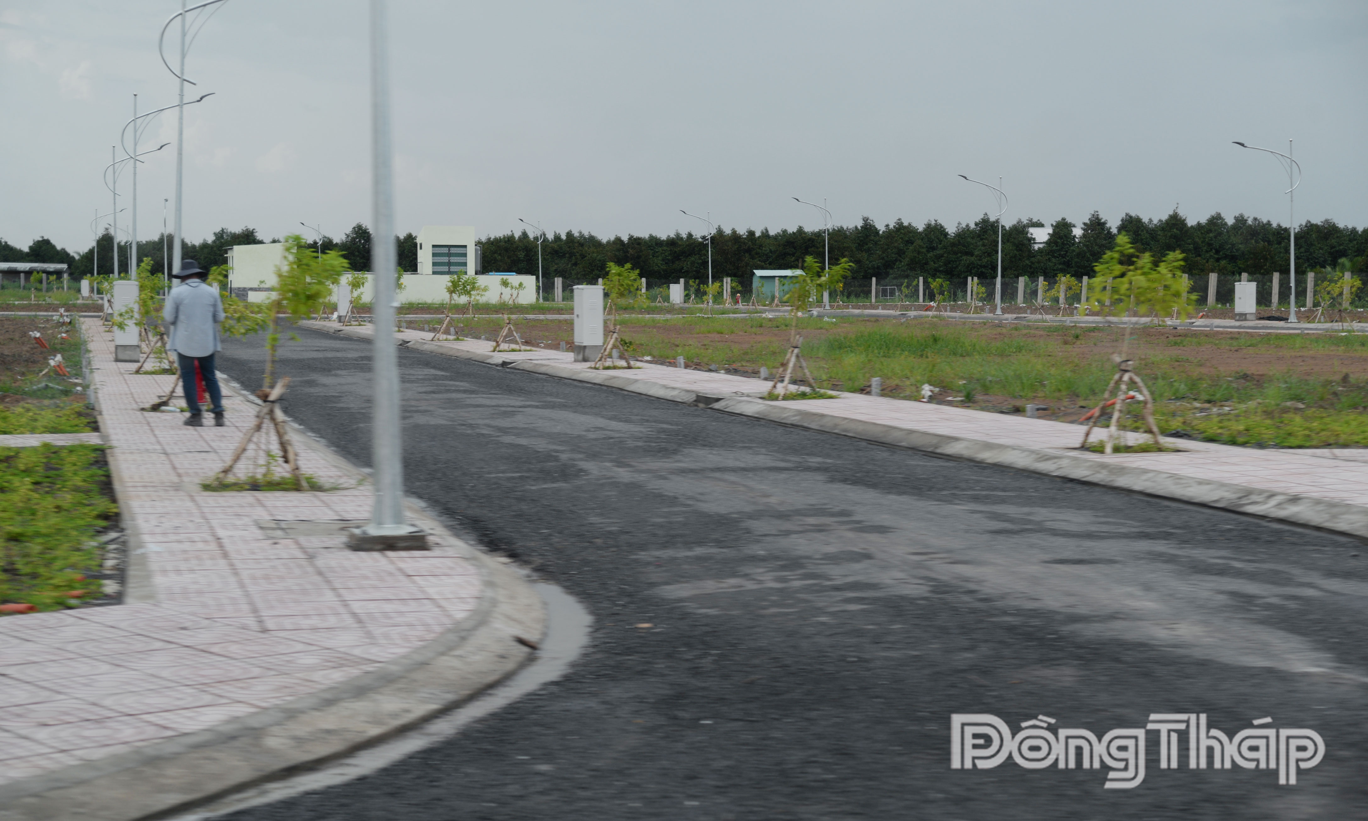 Khu tái định cư Dự án thành phần 2 cao tốc Cao Lãnh - An Hữu hiện đã hoàn thành.